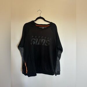 Adidas Black Sweatshirt with Orange Trim